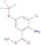 Benzoic acid, 2-amino-3-chloro-5-(trifluoromethoxy)-, methyl ester