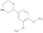 Morpholine, 2-(3,4-dimethoxyphenyl)-