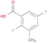 Benzoic acid, 2,5-difluoro-3-methyl-