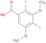 Benzoic acid, 2,4-difluoro-3,5-dimethoxy-
