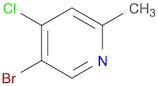 Pyridine, 5-bromo-4-chloro-2-methyl-