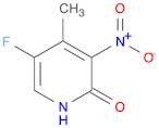 2(1H)-Pyridinone, 5-fluoro-4-methyl-3-nitro-
