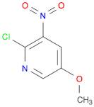Pyridine, 2-chloro-5-methoxy-3-nitro-