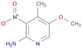 2-Pyridinamine, 5-methoxy-4-methyl-3-nitro-