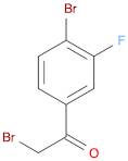 Ethanone, 2-bromo-1-(4-bromo-3-fluorophenyl)-