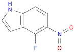 1H-Indole, 4-fluoro-5-nitro-