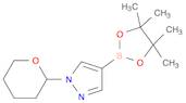 1H-Pyrazole, 1-(tetrahydro-2H-pyran-2-yl)-4-(4,4,5,5-tetramethyl-1,3,2-dioxaborolan-2-yl)-