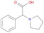 1-Pyrrolidineacetic acid, α-phenyl-