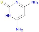 2(1H)-Pyrimidinethione, 4,6-diamino-