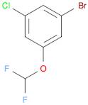 Benzene, 1-bromo-3-chloro-5-(difluoromethoxy)-