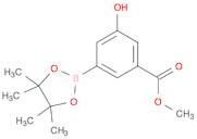 Benzoic acid, 3-hydroxy-5-(4,4,5,5-tetramethyl-1,3,2-dioxaborolan-2-yl)-, methyl ester