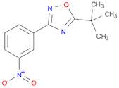 1,2,4-Oxadiazole, 5-(1,1-dimethylethyl)-3-(3-nitrophenyl)-