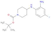 1-Piperidinecarboxylic acid, 4-[(2-amino-4-fluorophenyl)amino]-, 1,1-dimethylethyl ester
