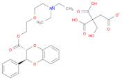 1,4-Benzodioxin-2-carboxylic acid, 2,3-dihydro-3-phenyl-, 2-[2-(diethylamino)ethoxy]ethyl ester, t…