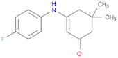 2-Cyclohexen-1-one, 3-[(4-fluorophenyl)amino]-5,5-dimethyl-