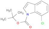 1H-Indole-1-carboxylic acid, 7-chloro-, 1,1-dimethylethyl ester
