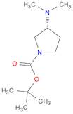 1-Pyrrolidinecarboxylic acid, 3-(dimethylamino)-, 1,1-dimethylethyl ester, (3R)-
