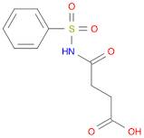 Butanoic acid, 4-oxo-4-[(phenylsulfonyl)amino]-