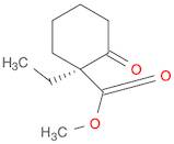 Cyclohexanecarboxylic acid, 1-ethyl-2-oxo-, methyl ester, (S)- (9CI)