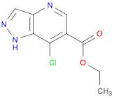 1H-Pyrazolo[4,3-b]pyridine-6-carboxylic acid, 7-chloro-, ethyl ester