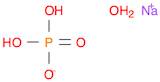 Phosphoric acid, monosodium salt, monohydrate (8CI,9CI)