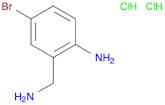 Benzenemethanamine, 2-amino-5-bromo-, hydrochloride (1:2)