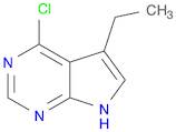 7H-Pyrrolo[2,3-d]pyrimidine, 4-chloro-5-ethyl-