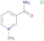 Pyridinium, 3-(aminocarbonyl)-1-methyl-, chloride (1:1)