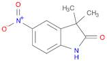 2H-Indol-2-one, 1,3-dihydro-3,3-dimethyl-5-nitro-