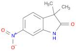 2H-Indol-2-one, 1,3-dihydro-3,3-dimethyl-6-nitro-