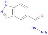 1H-Indazole-5-carboxylic acid, hydrazide