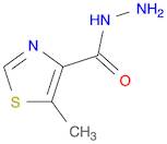 4-Thiazolecarboxylic acid, 5-methyl-, hydrazide