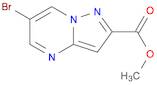Pyrazolo[1,5-a]pyrimidine-2-carboxylic acid, 6-bromo-, methyl ester