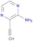 2-Pyrazinamine, 3-ethynyl-