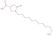 3-Pyrrolidinecarboxylic acid, 1-dodecyl-5-oxo-