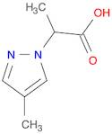 1H-Pyrazole-1-acetic acid, α,4-dimethyl-