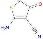3-Thiophenecarbonitrile, 2-amino-4,5-dihydro-4-oxo-
