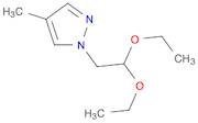 1H-Pyrazole, 1-(2,2-diethoxyethyl)-4-methyl-
