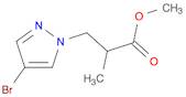1H-Pyrazole-1-propanoic acid, 4-bromo-α-methyl-, methyl ester