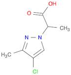 1H-Pyrazole-1-acetic acid, 4-chloro-α,3-dimethyl-