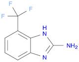 1H-Benzimidazol-2-amine, 7-(trifluoromethyl)-