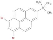 Pyrene, 1,3-dibromo-7-(1,1-dimethylethyl)-
