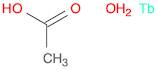 Acetic acid, terbium(3+) salt, hydrate (9CI)