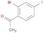 Ethanone, 1-(2-bromo-4-fluorophenyl)-