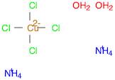 Cuprate(2-), tetrachloro-, diammonium, dihydrate (8CI,9CI)