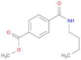 Benzoic acid, 4-[(butylamino)carbonyl]-, methyl ester