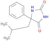 2,4-Imidazolidinedione, 5-(2-methylpropyl)-5-phenyl-