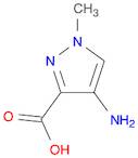 1H-Pyrazole-3-carboxylic acid, 4-amino-1-methyl-