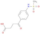 Benzenebutanoic acid, 4-[(methylsulfonyl)amino]-γ-oxo-