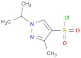 1H-Pyrazole-4-sulfonyl chloride, 3-methyl-1-(1-methylethyl)-